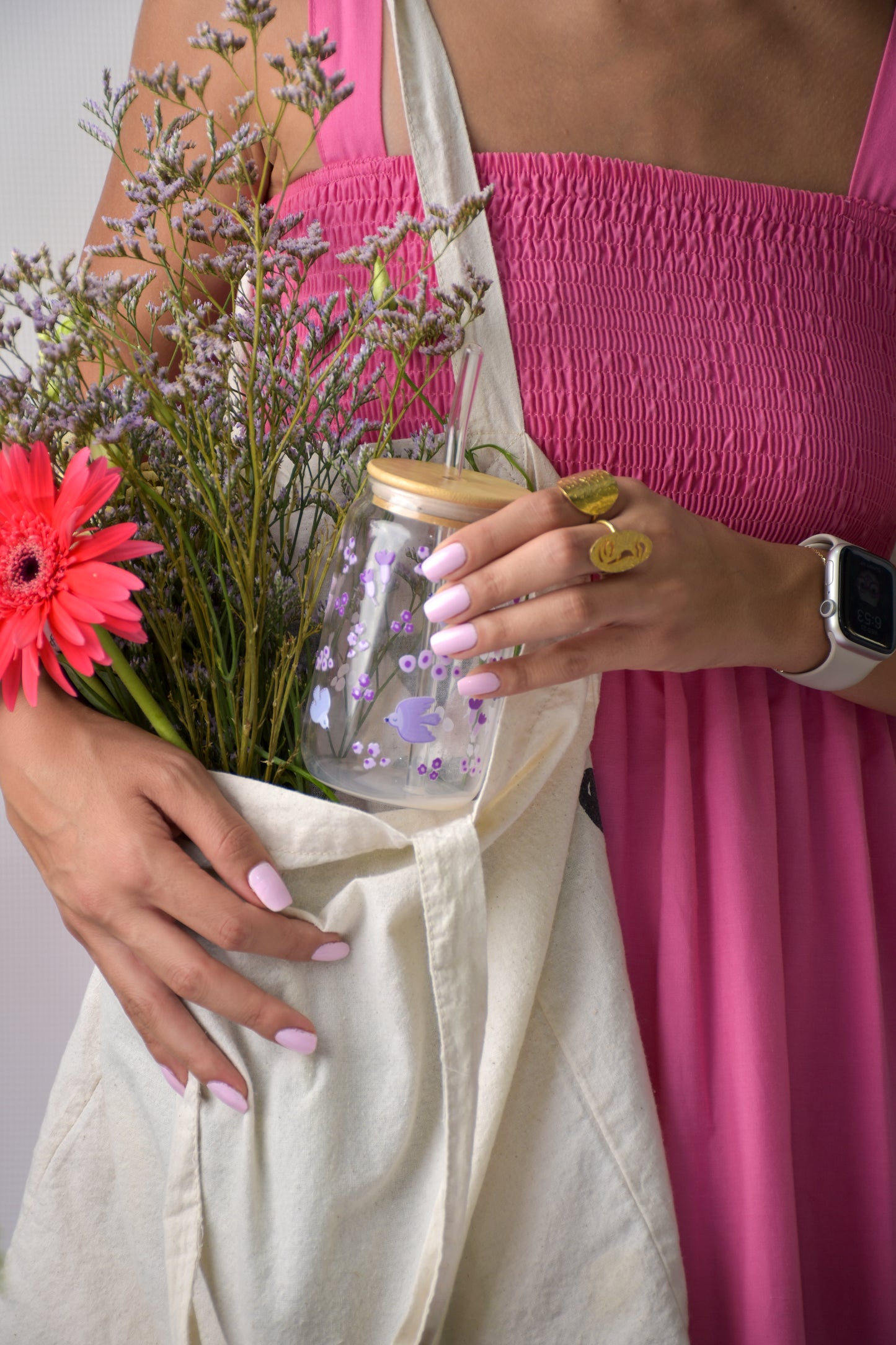 "Free Spirit" Glass Cup
