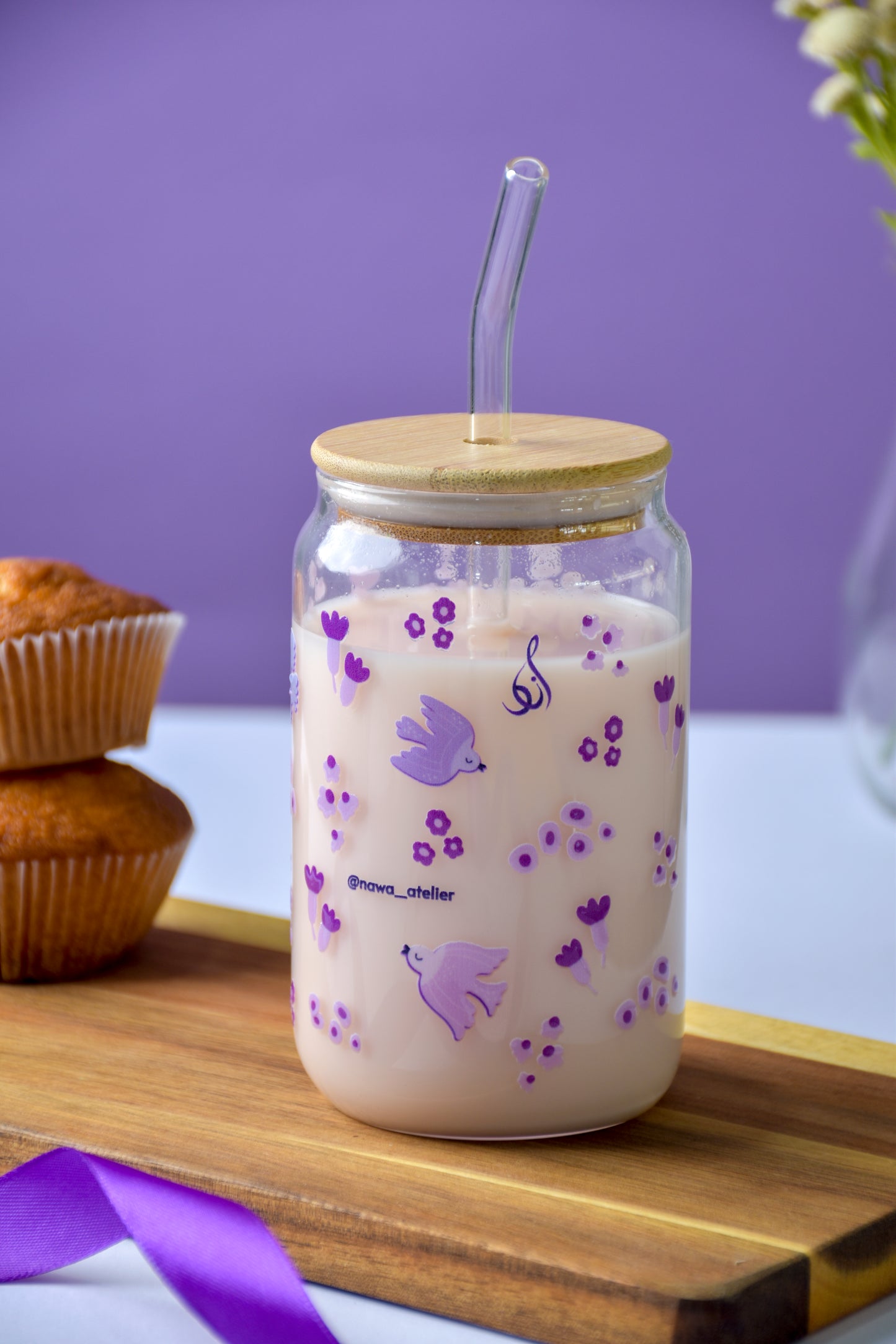 "Free Spirit" Glass Cup