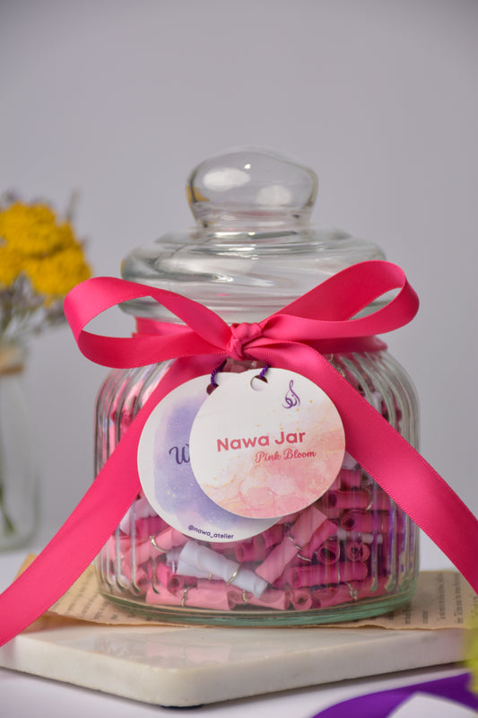 Nawa Jar "Pink Bloom"