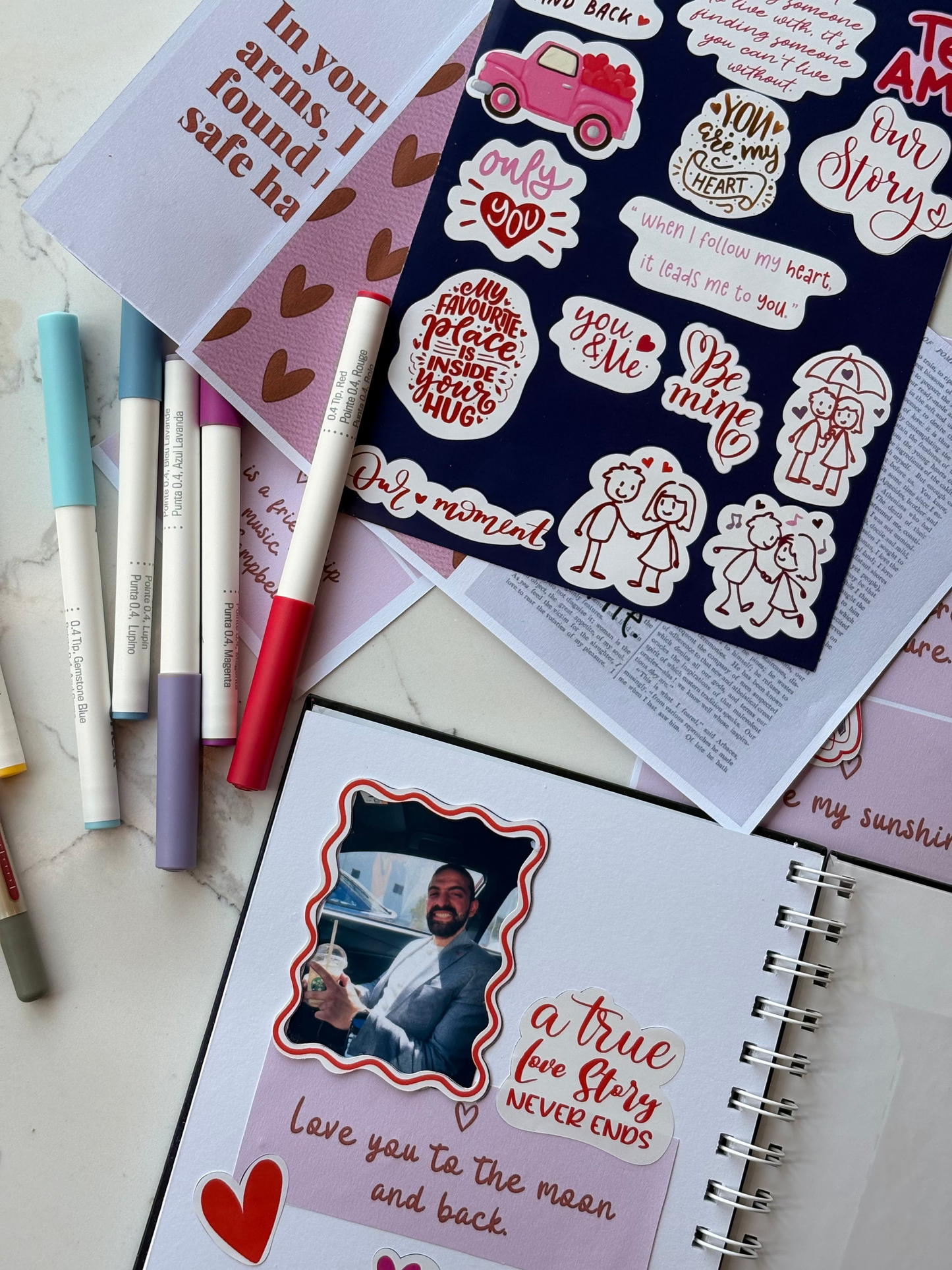 Valentine Scrapbook Kit
