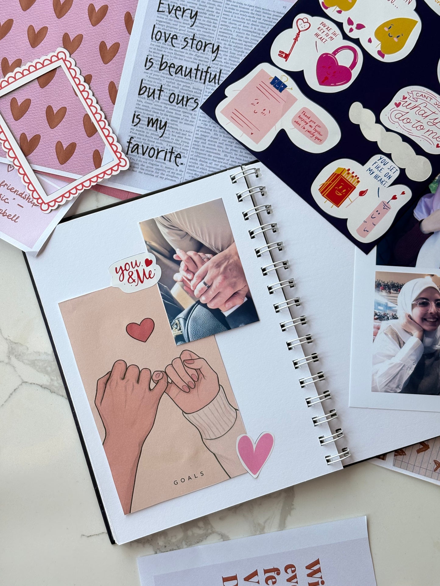 Valentine Scrapbook Kit