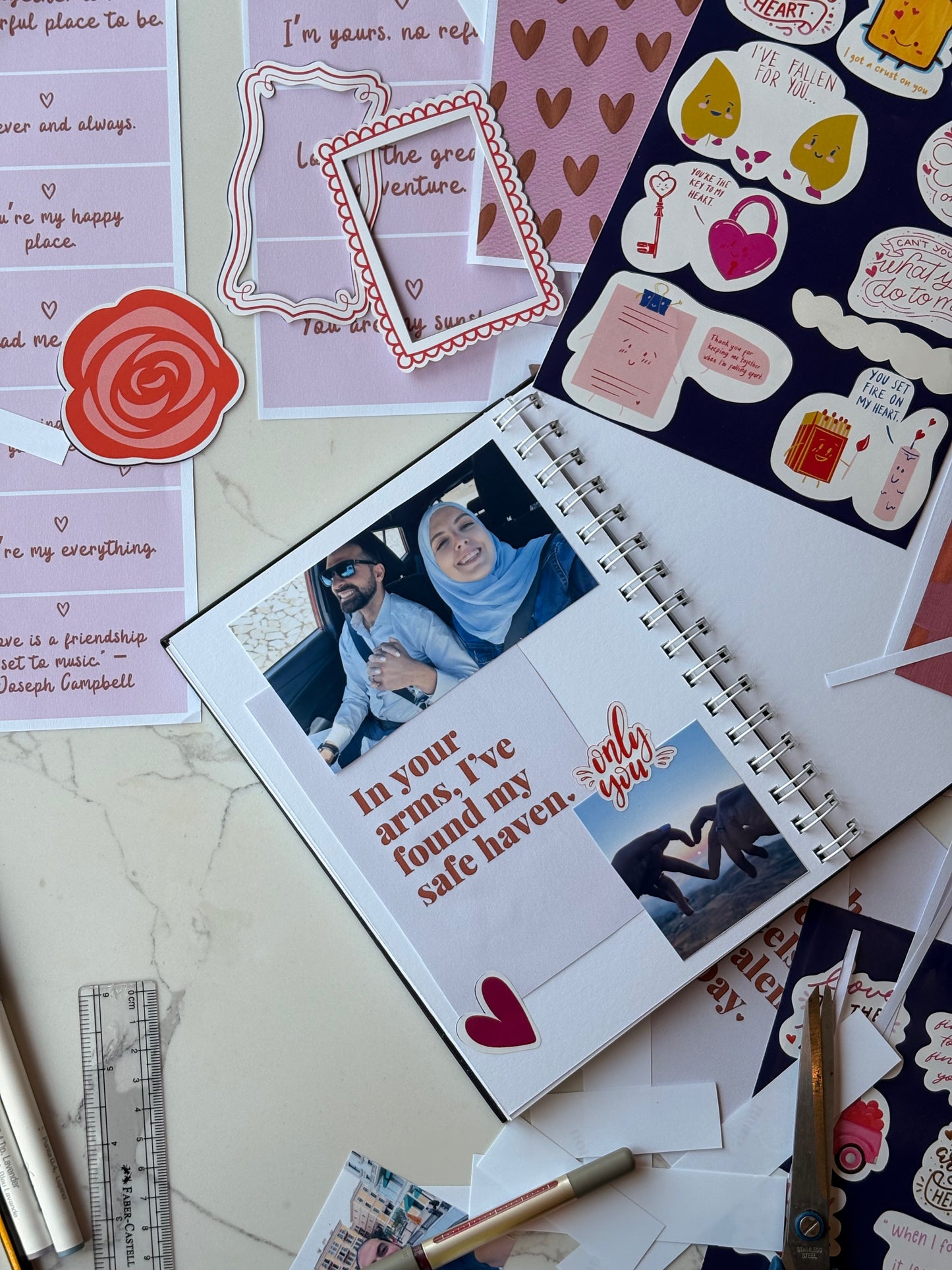 Valentine Scrapbook Kit