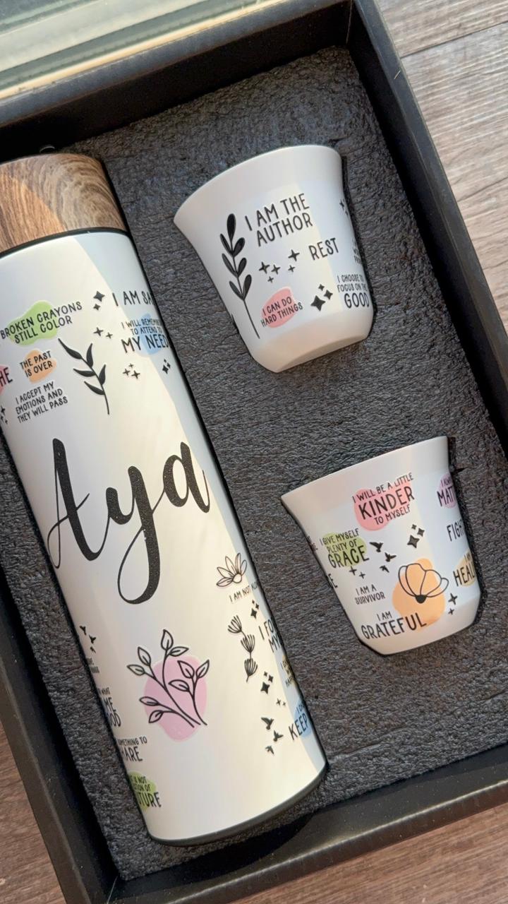 Customized Coffee Lovers Travel Set
